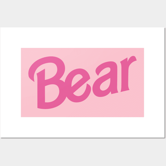 Bear Wall Art by byb